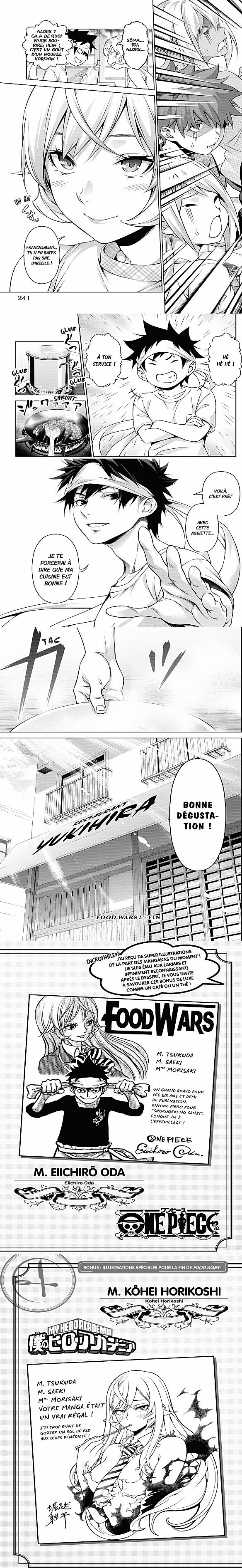 Read Food Wars FR Manga Online