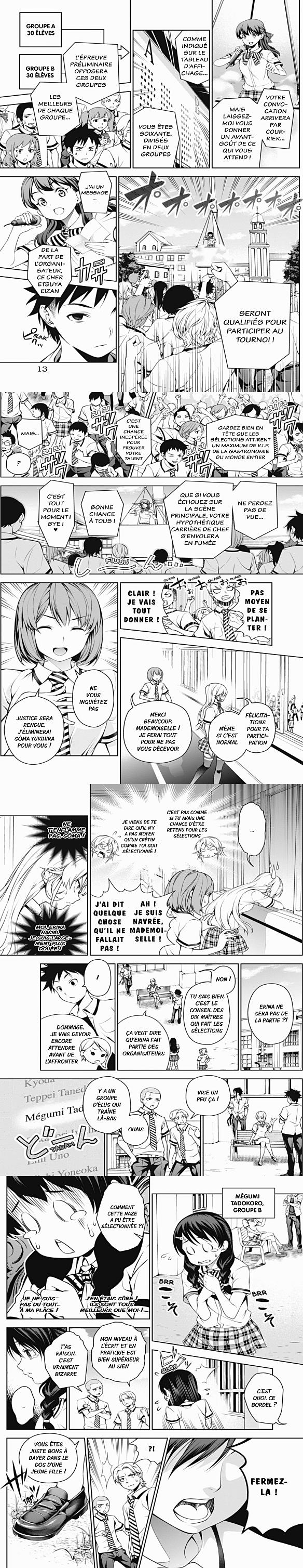 Read Food Wars FR Manga Online