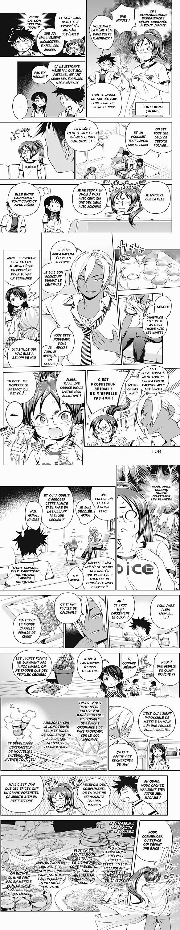 Read Food Wars FR Manga Online