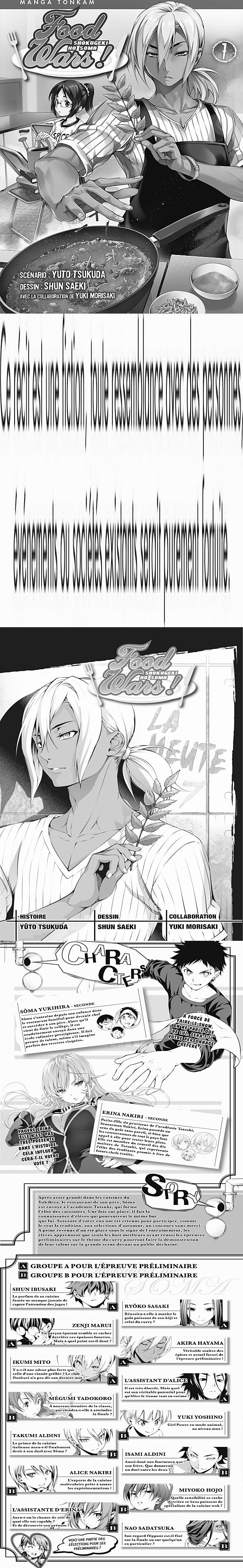Read Food Wars FR Manga Online