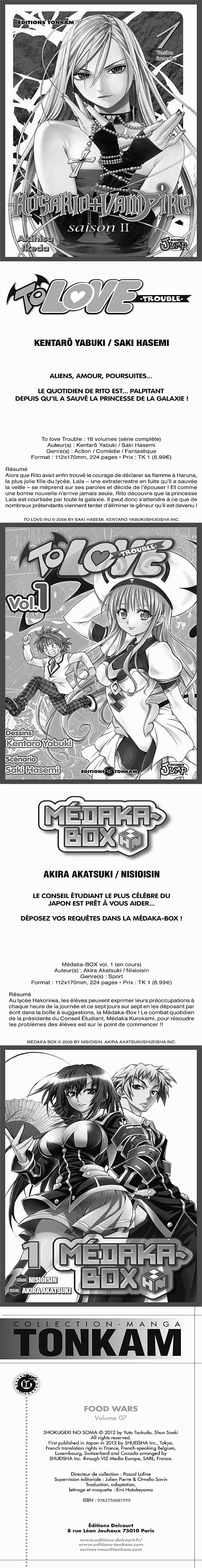 Read Food Wars FR Manga Online