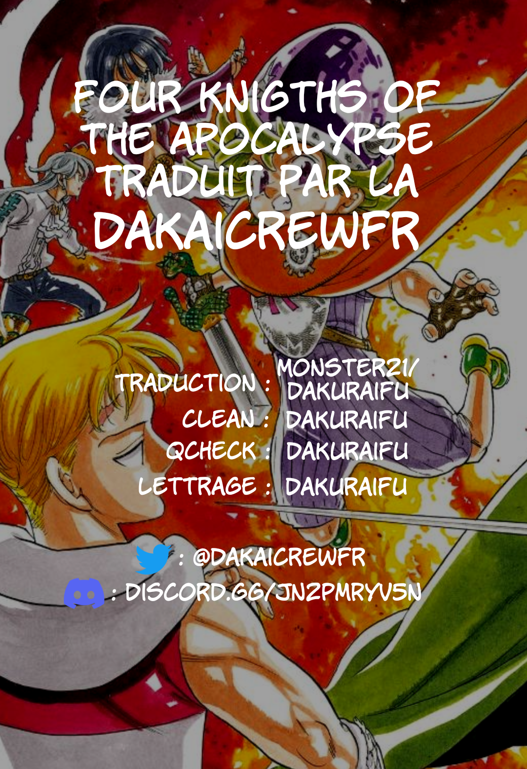 Read Four Knights of the Apocalypse FR Manga Online