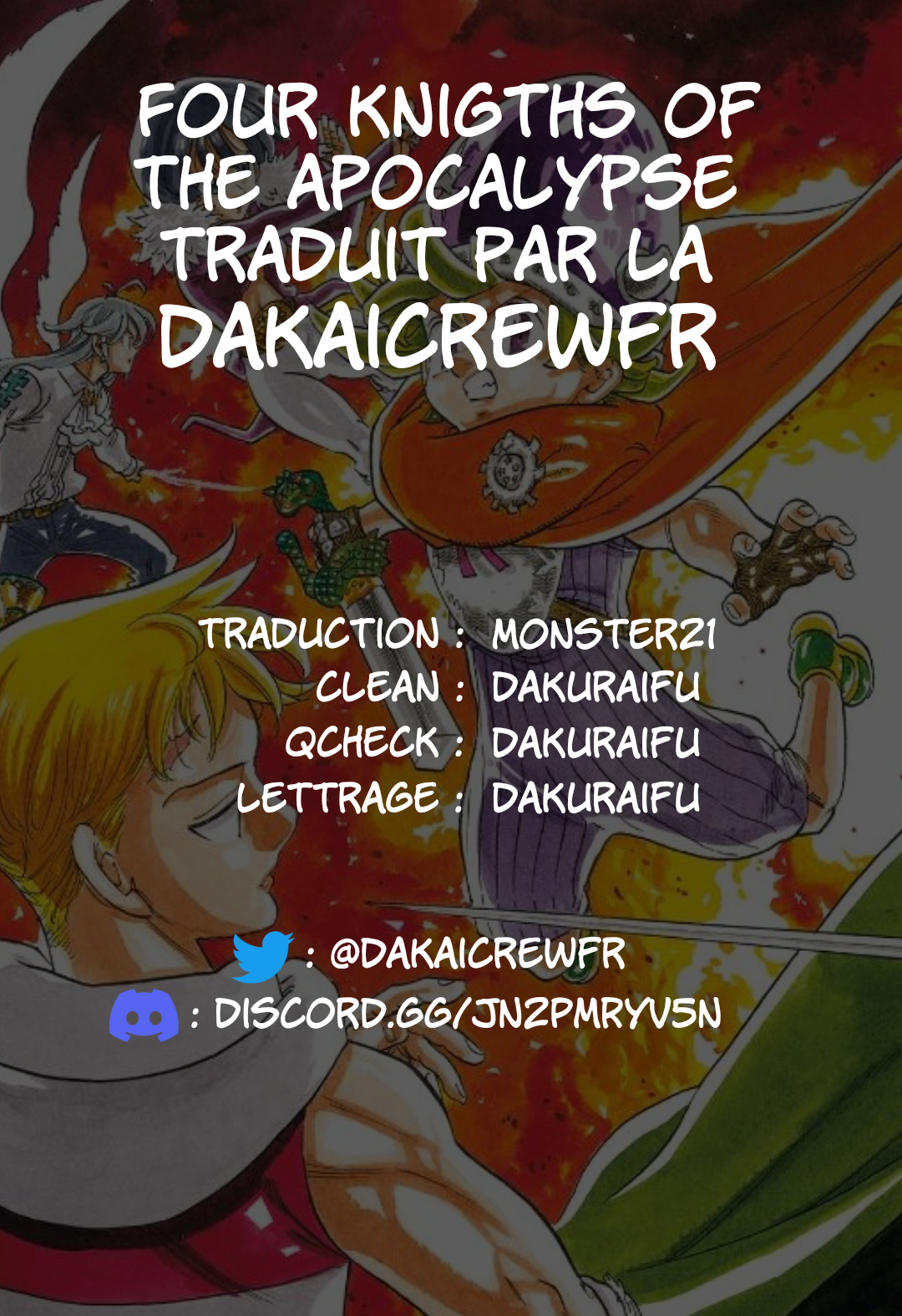 Read Four Knights of the Apocalypse FR Manga Online