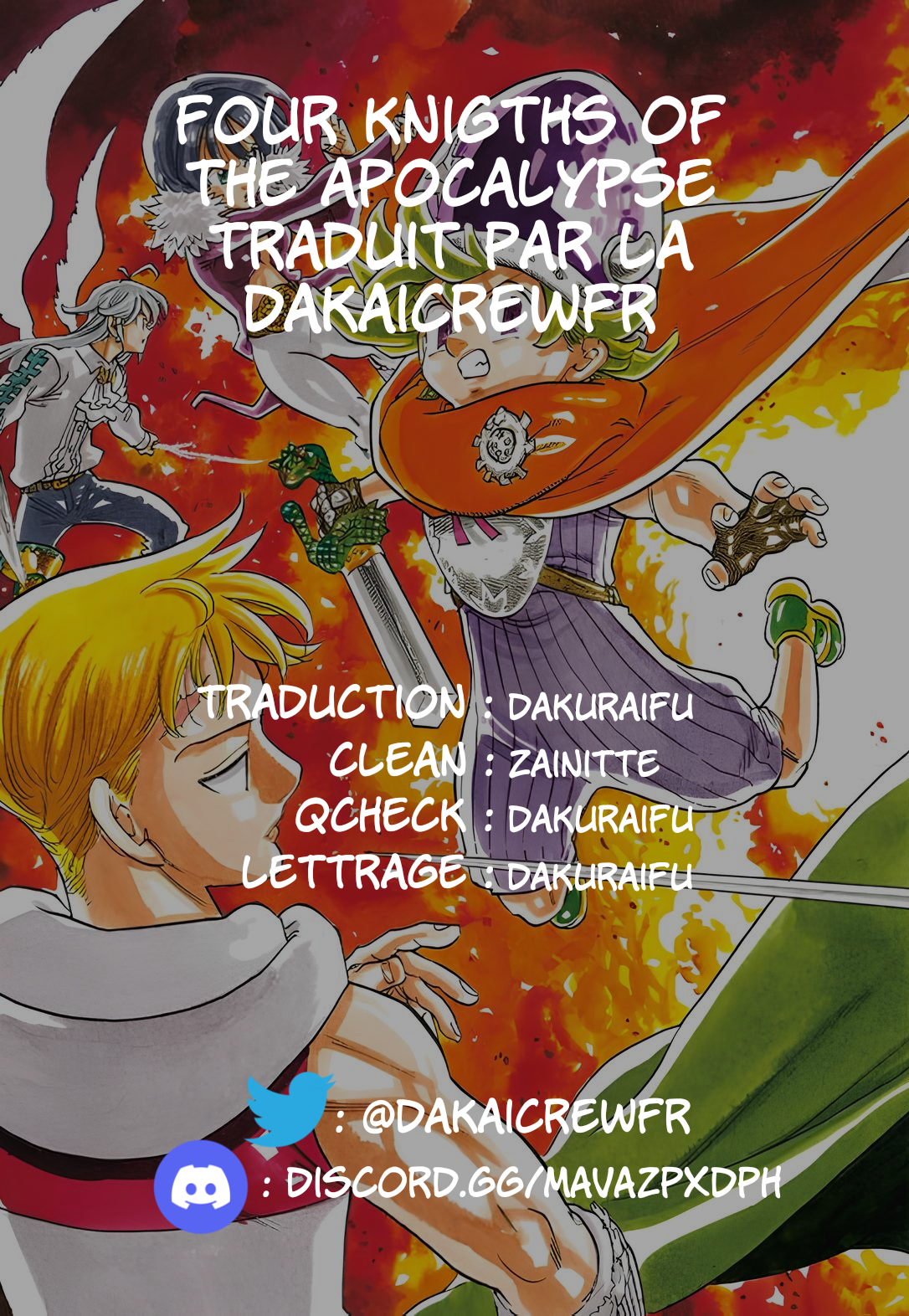 Read Four Knights of the Apocalypse FR Manga Online