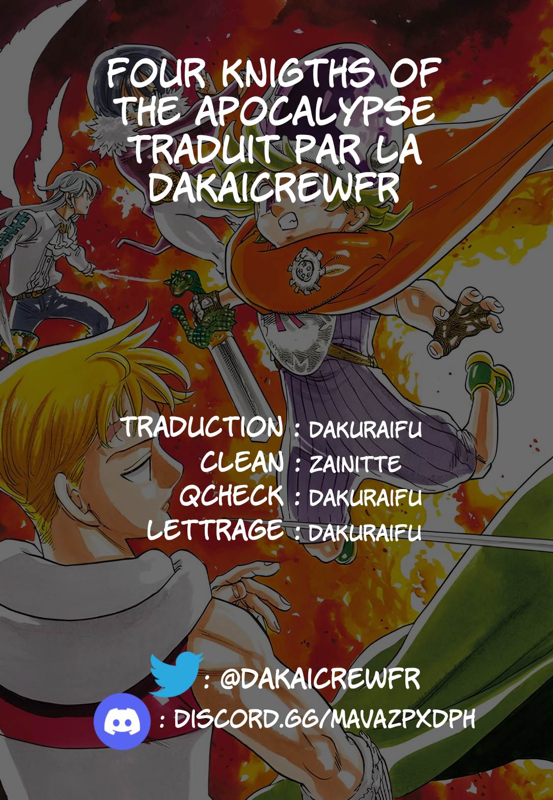 Read Four Knights of the Apocalypse FR Manga Online