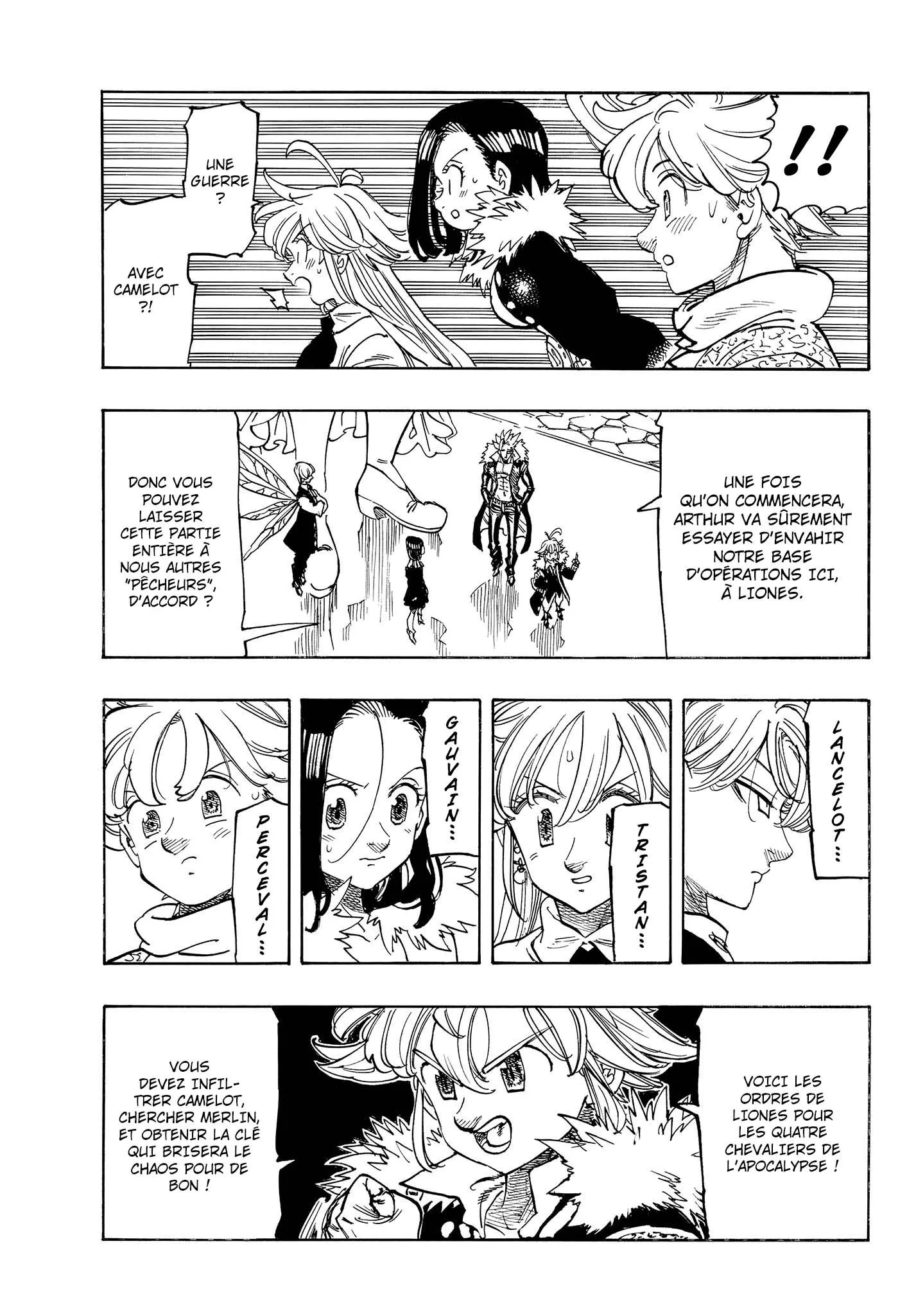 Read Four Knights of the Apocalypse FR Manga Online