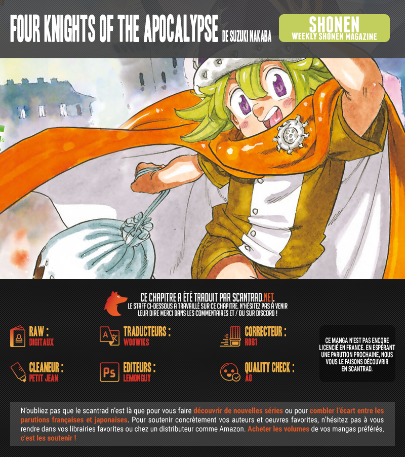Read Four Knights of the Apocalypse FR Manga Online