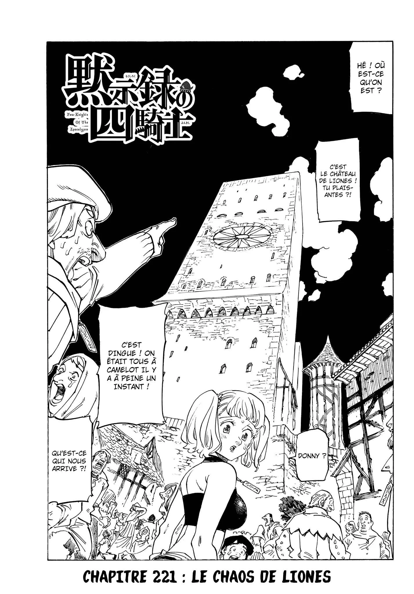 Read Four Knights of the Apocalypse FR Manga Online