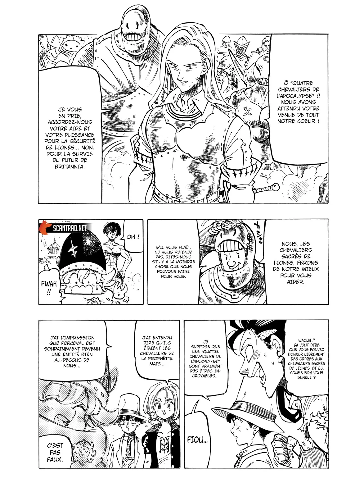 Read Four Knights of the Apocalypse FR Manga Online