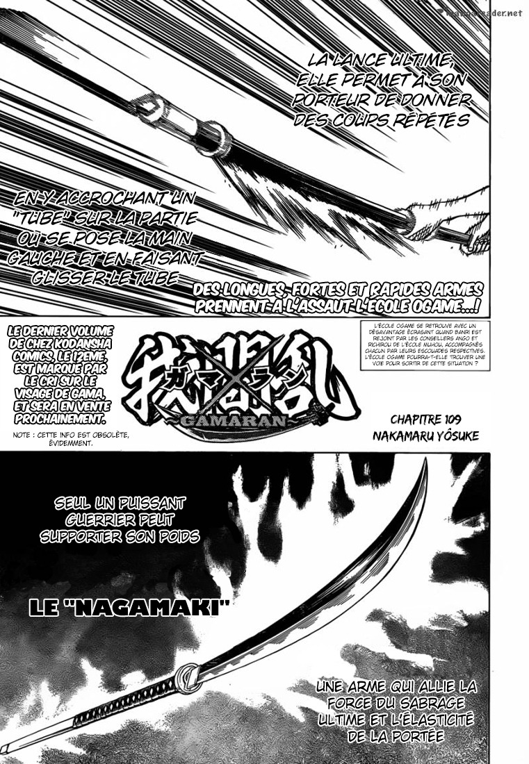 Read Gamaran FR Manga Online