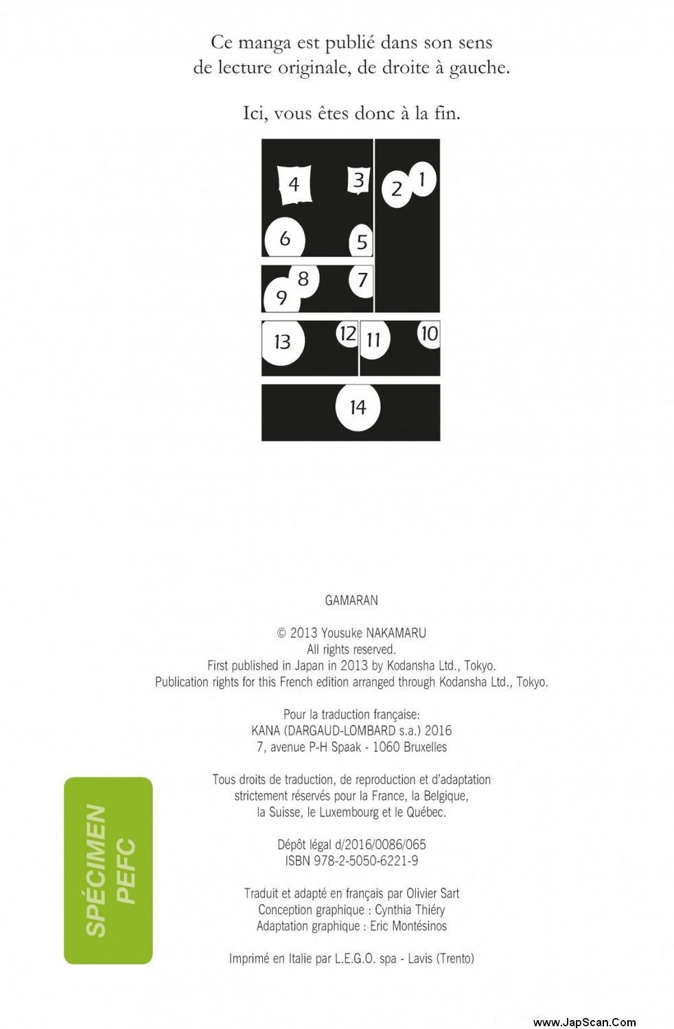 Read Gamaran FR Manga Online