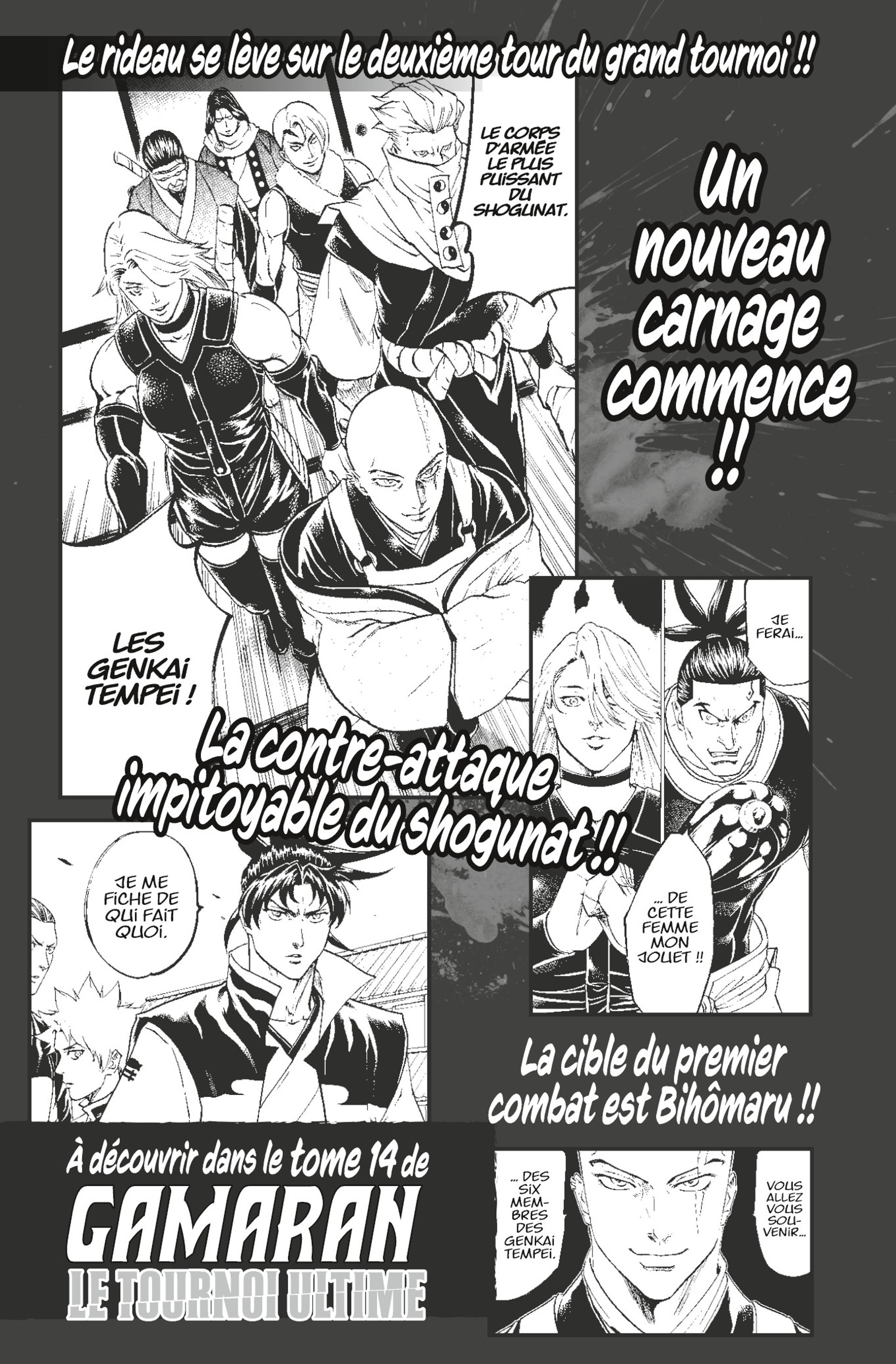 Read Gamaran Le Tournoi ultime FR Manga Online
