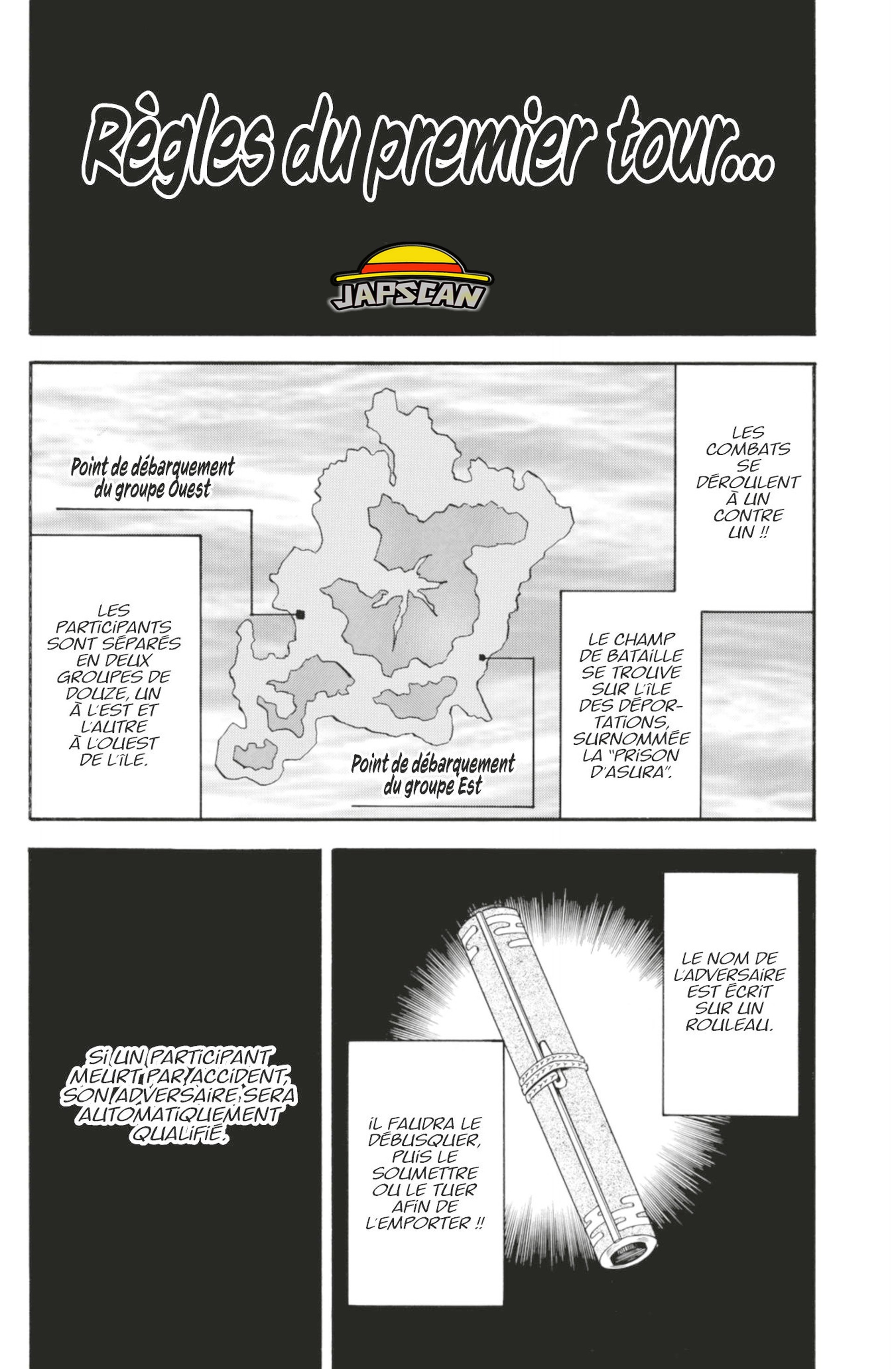 Read Gamaran Le Tournoi ultime FR Manga Online