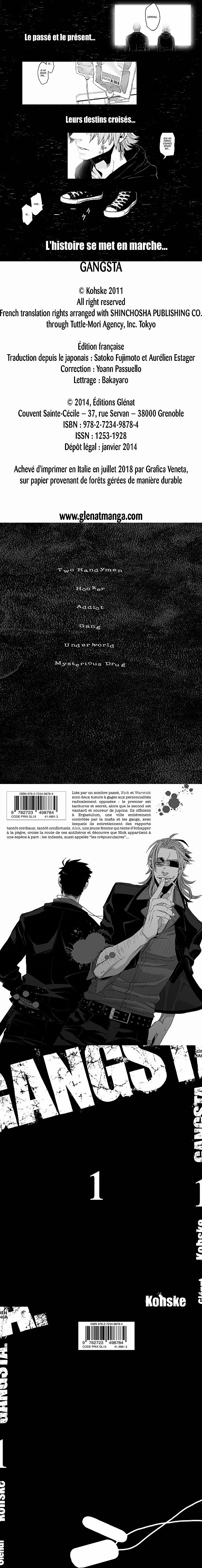 Read Gangsta FR Manga Online