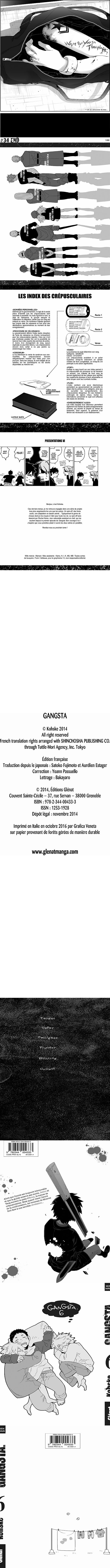 Read Gangsta FR Manga Online