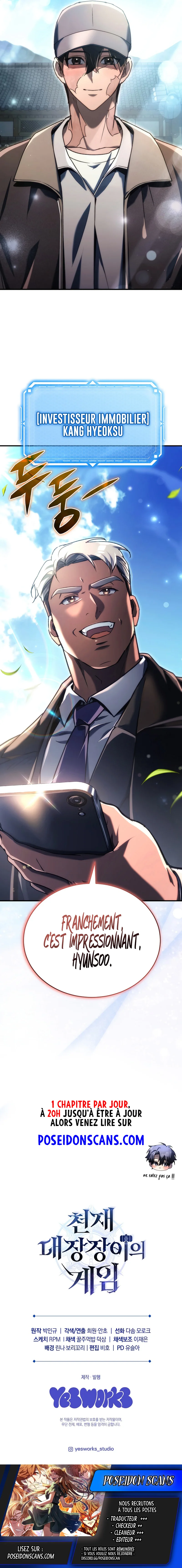 Read Genius Blacksmith s Game FR Manga Online