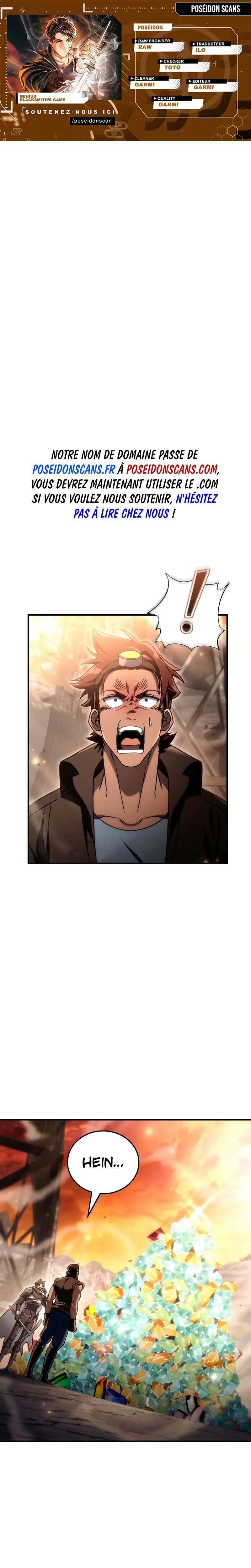 Read Genius Blacksmith s Game FR Manga Online