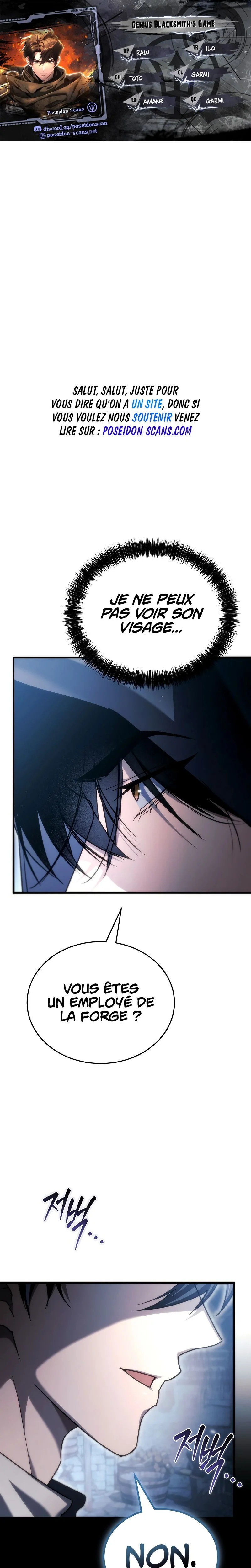 Read Genius Blacksmith s Game FR Manga Online