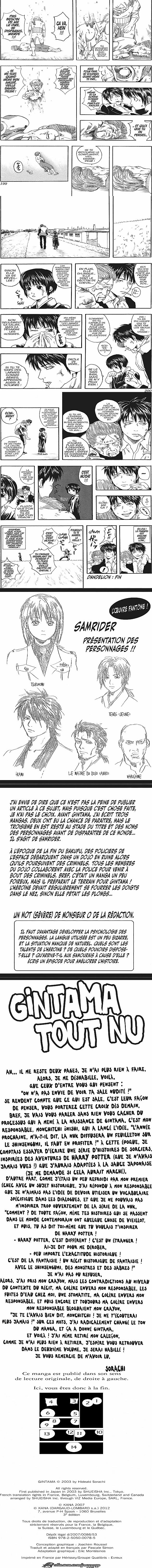 Read Gintama FR Manga Online