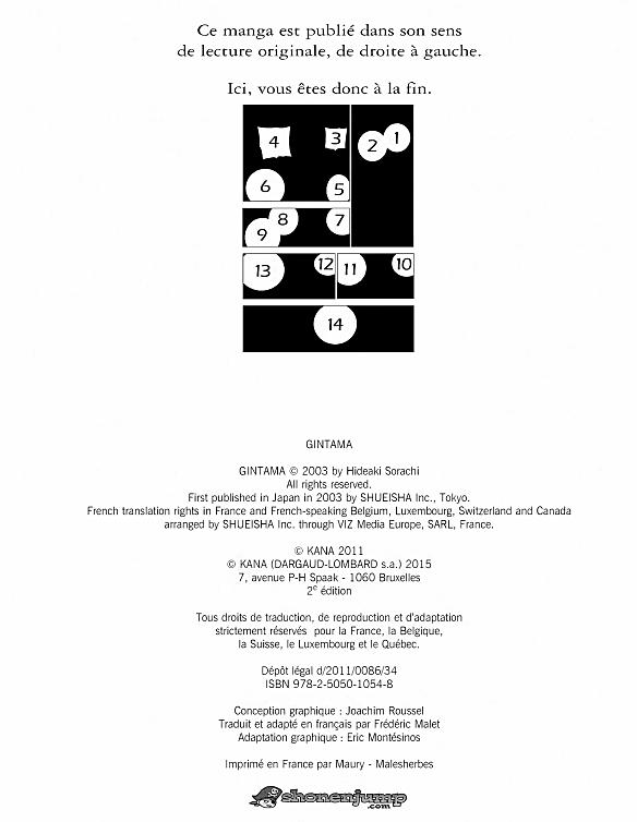 Read Gintama FR Manga Online