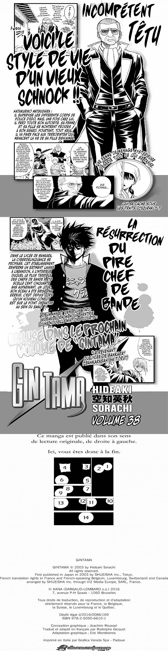 Read Gintama FR Manga Online