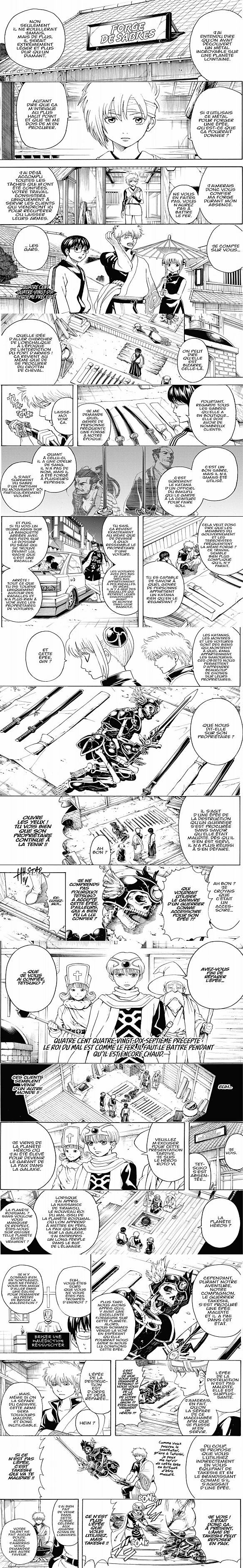 Read Gintama FR Manga Online