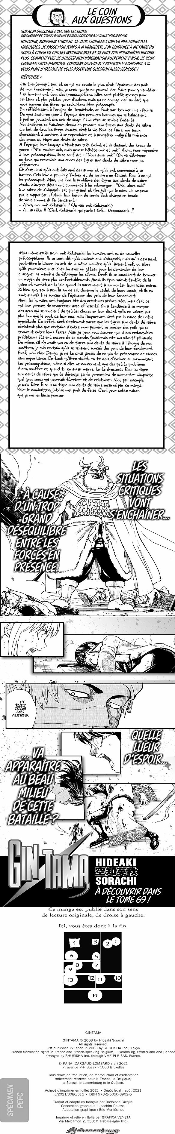 Read Gintama FR Manga Online