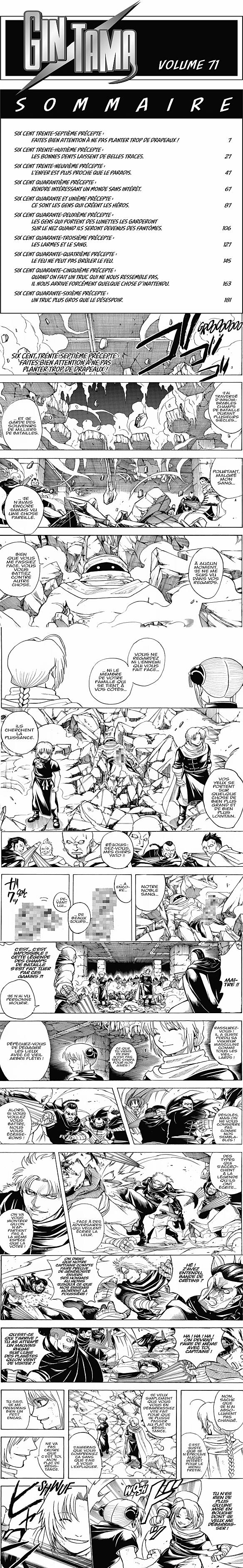 Read Gintama FR Manga Online