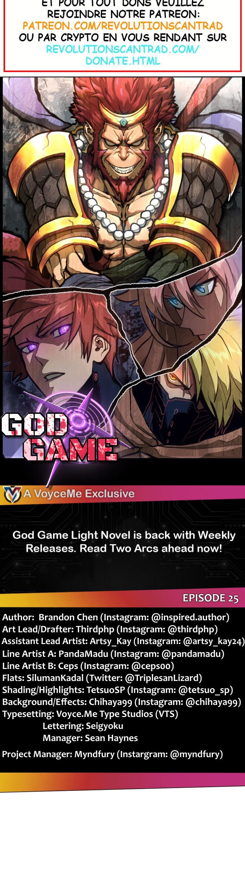 Read God Game FR Manga Online