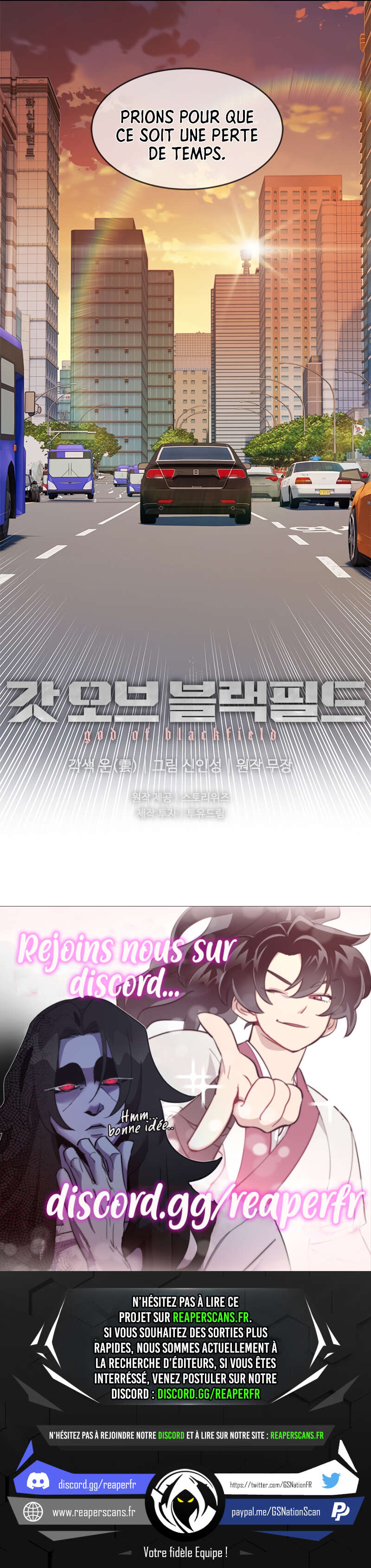 Read God Of Blackfield FR Manga Online