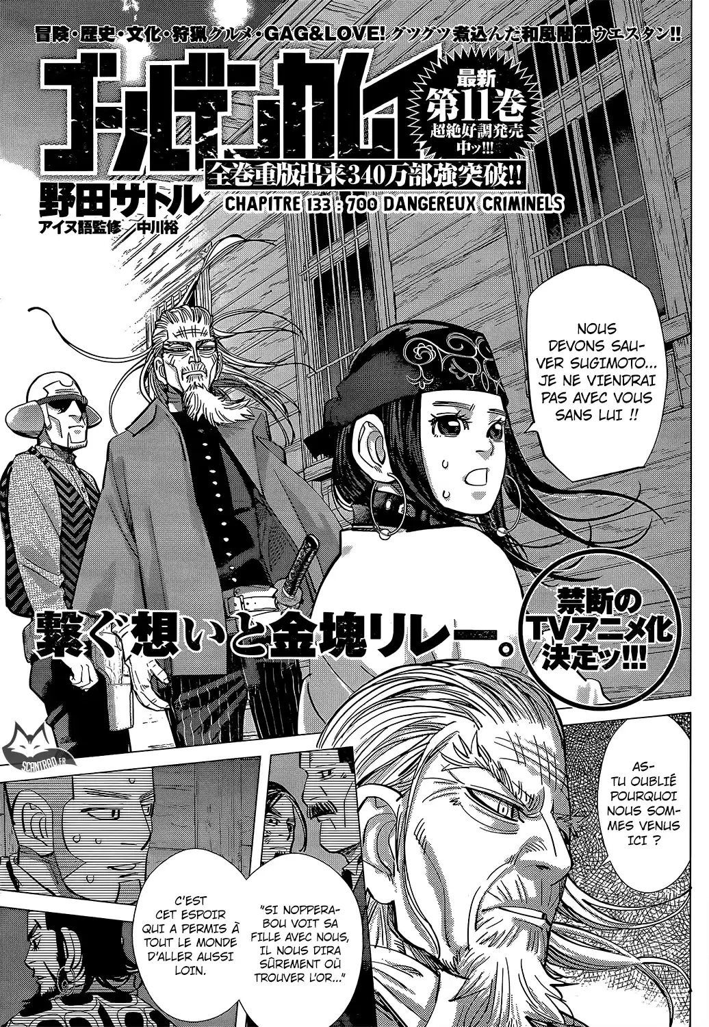 Read Golden Kamui FR Manga Online
