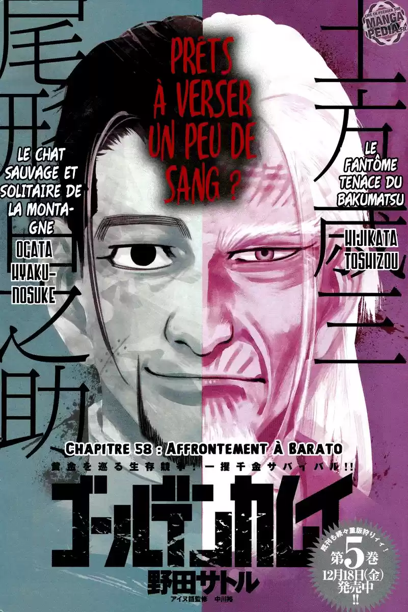 Read Golden Kamui FR Manga Online