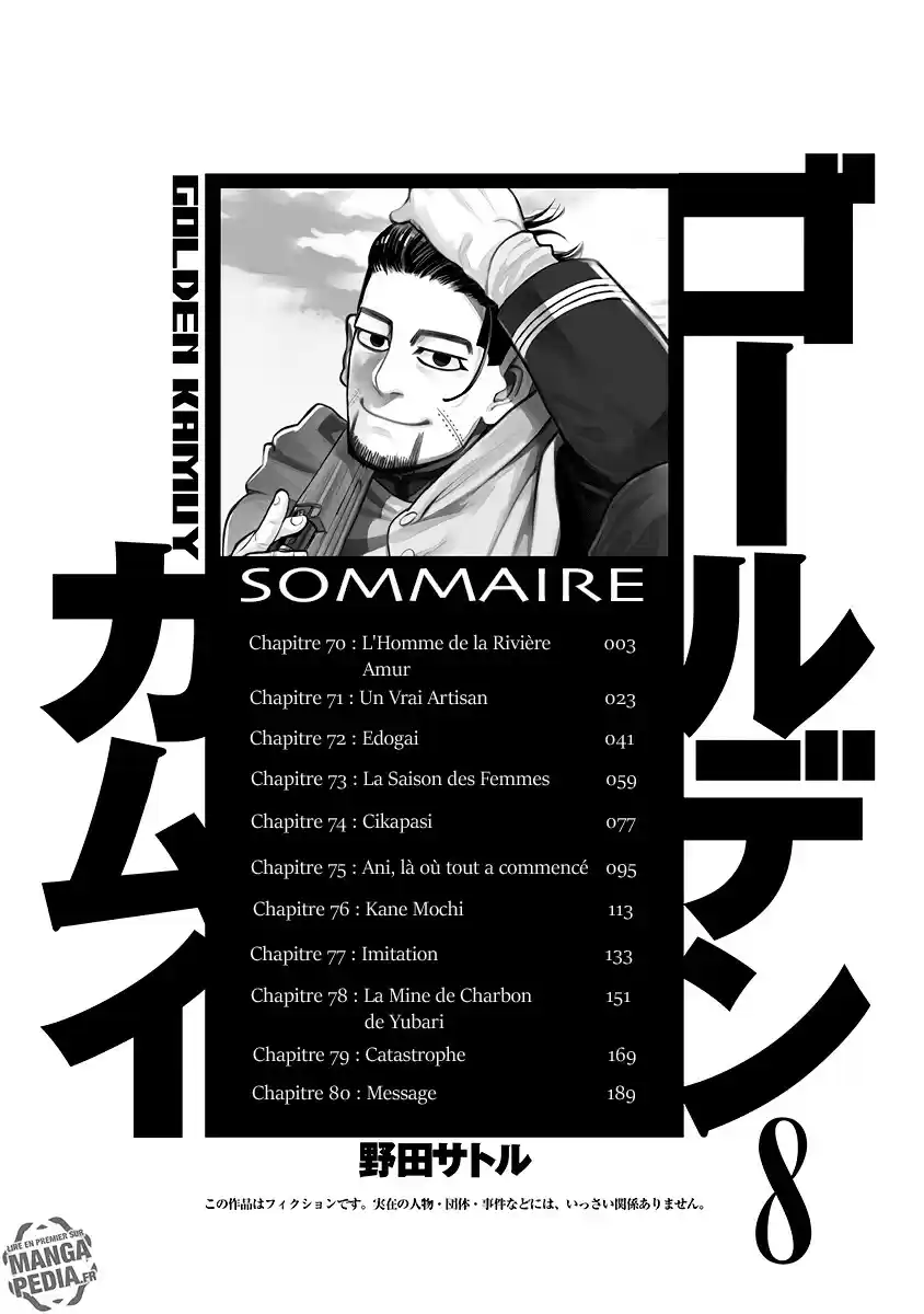 Read Golden Kamui FR Manga Online