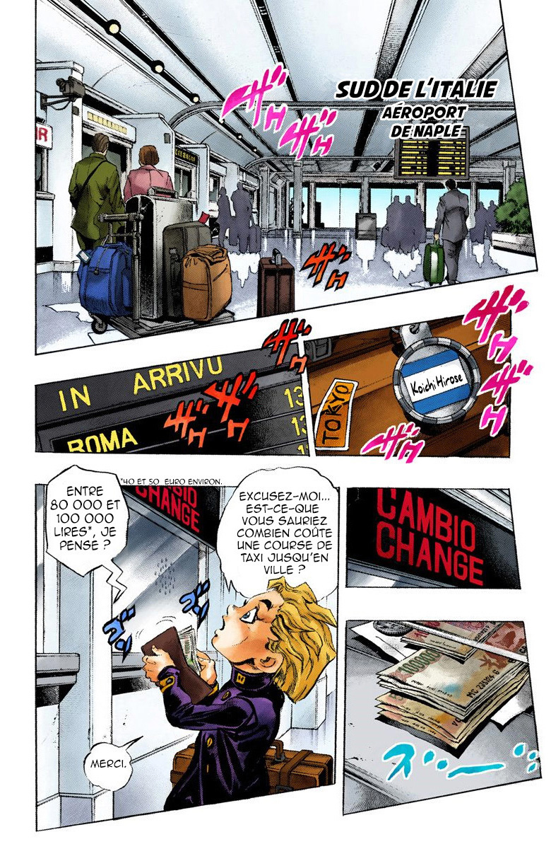 Read Golden Wind _ JoJo's Bizarre Adventure Partie 5 (Couleurs) FR Manga Online