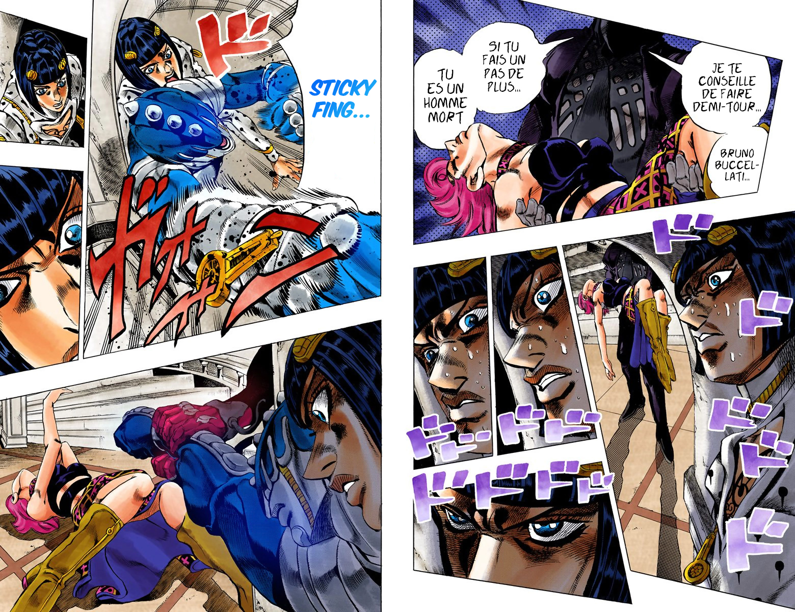 Read Golden Wind _ JoJo's Bizarre Adventure Partie 5 (Couleurs) FR Manga Online