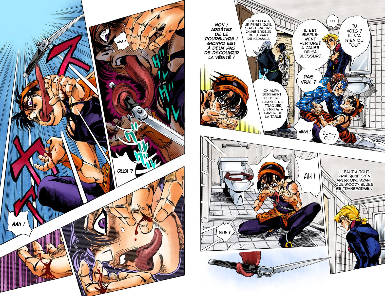 Read Golden Wind _ JoJo's Bizarre Adventure Partie 5 (Couleurs) FR Manga Online