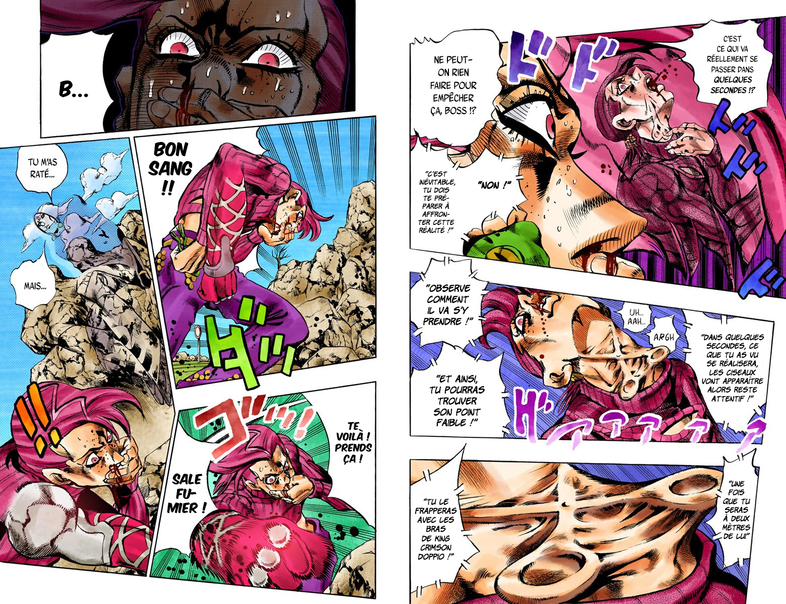 Read Golden Wind _ JoJo's Bizarre Adventure Partie 5 (Couleurs) FR Manga Online
