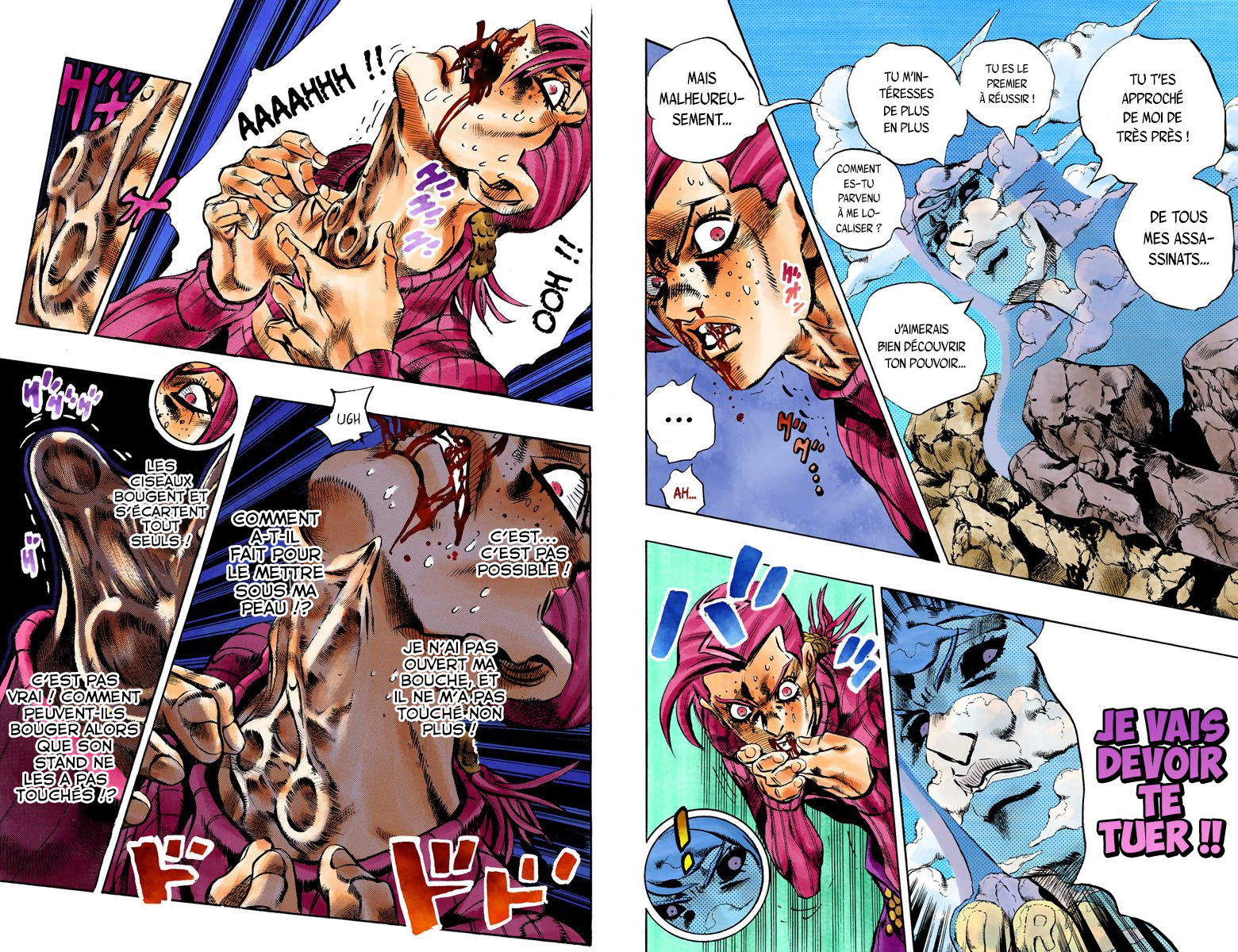 Read Golden Wind _ JoJo's Bizarre Adventure Partie 5 (Couleurs) FR Manga Online