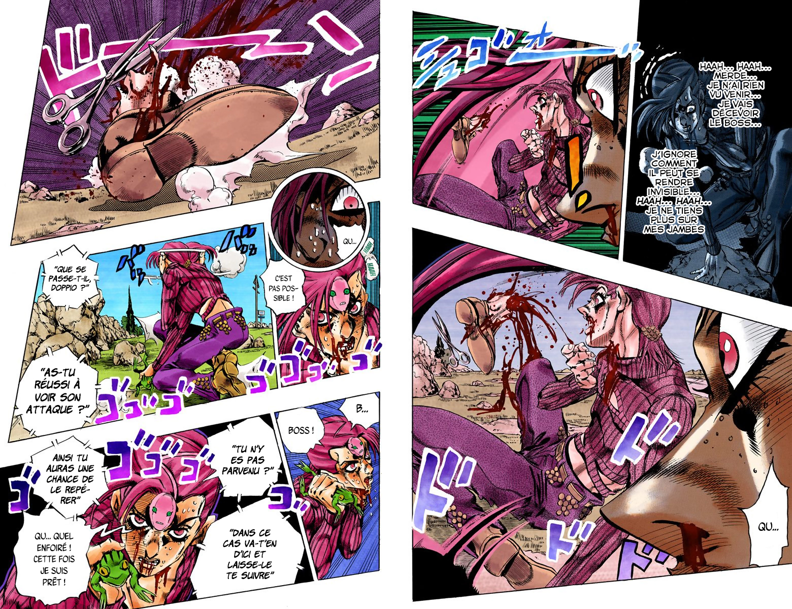 Read Golden Wind _ JoJo's Bizarre Adventure Partie 5 (Couleurs) FR Manga Online