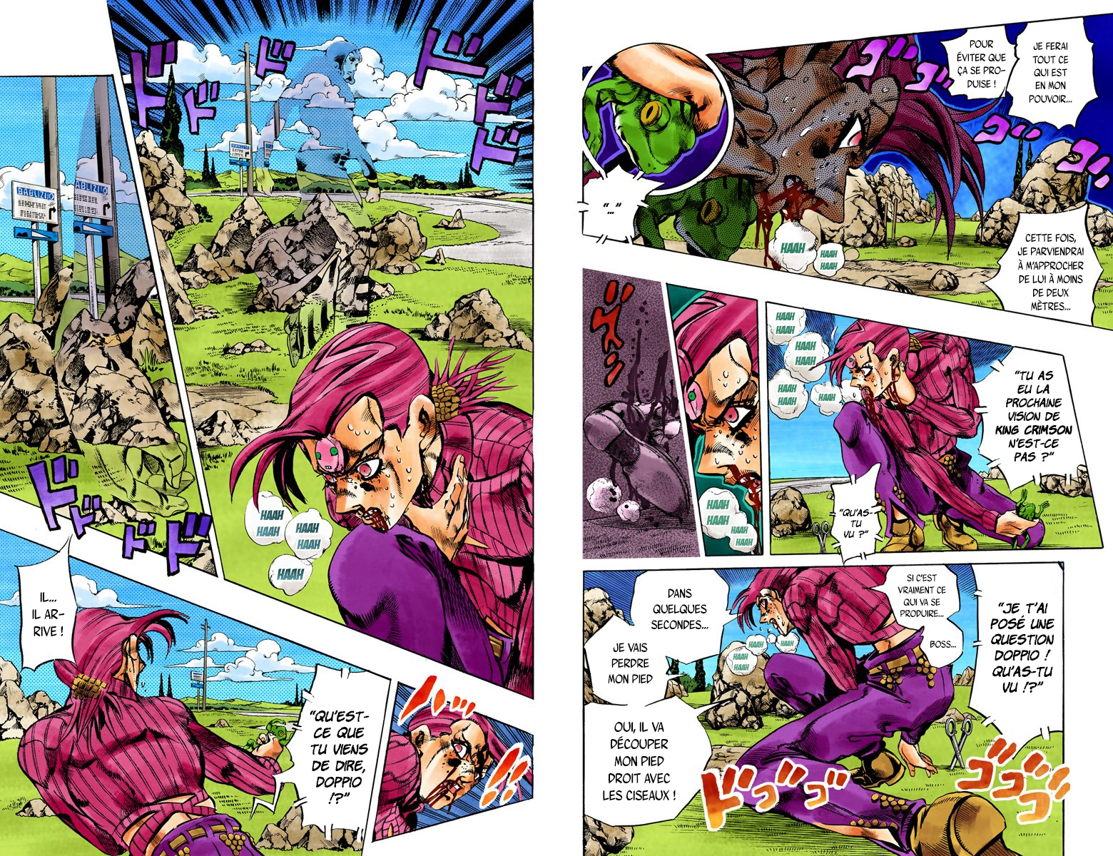 Read Golden Wind _ JoJo's Bizarre Adventure Partie 5 (Couleurs) FR Manga Online