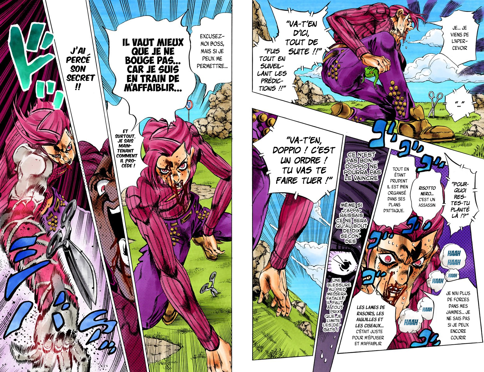 Read Golden Wind _ JoJo's Bizarre Adventure Partie 5 (Couleurs) FR Manga Online