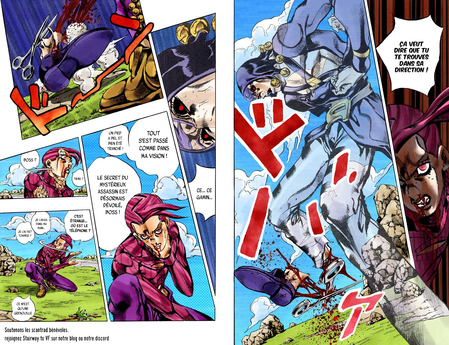 Read Golden Wind _ JoJo's Bizarre Adventure Partie 5 (Couleurs) FR Manga Online