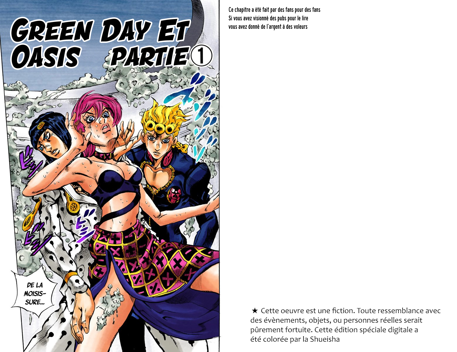 Read Golden Wind _ JoJo's Bizarre Adventure Partie 5 (Couleurs) FR Manga Online