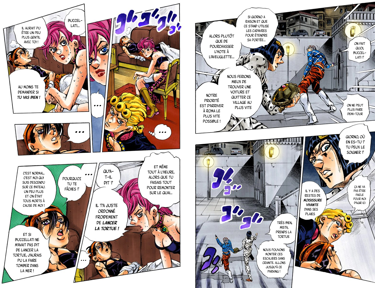 Read Golden Wind _ JoJo's Bizarre Adventure Partie 5 (Couleurs) FR Manga Online