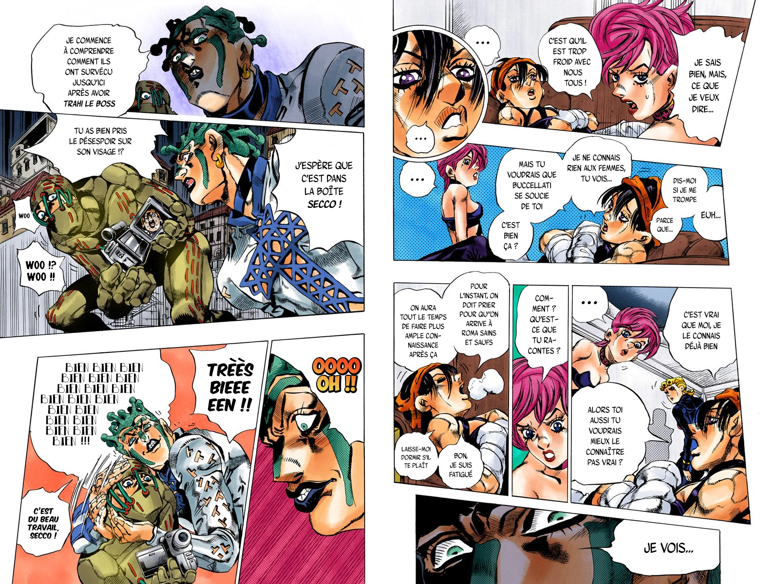 Read Golden Wind _ JoJo's Bizarre Adventure Partie 5 (Couleurs) FR Manga Online