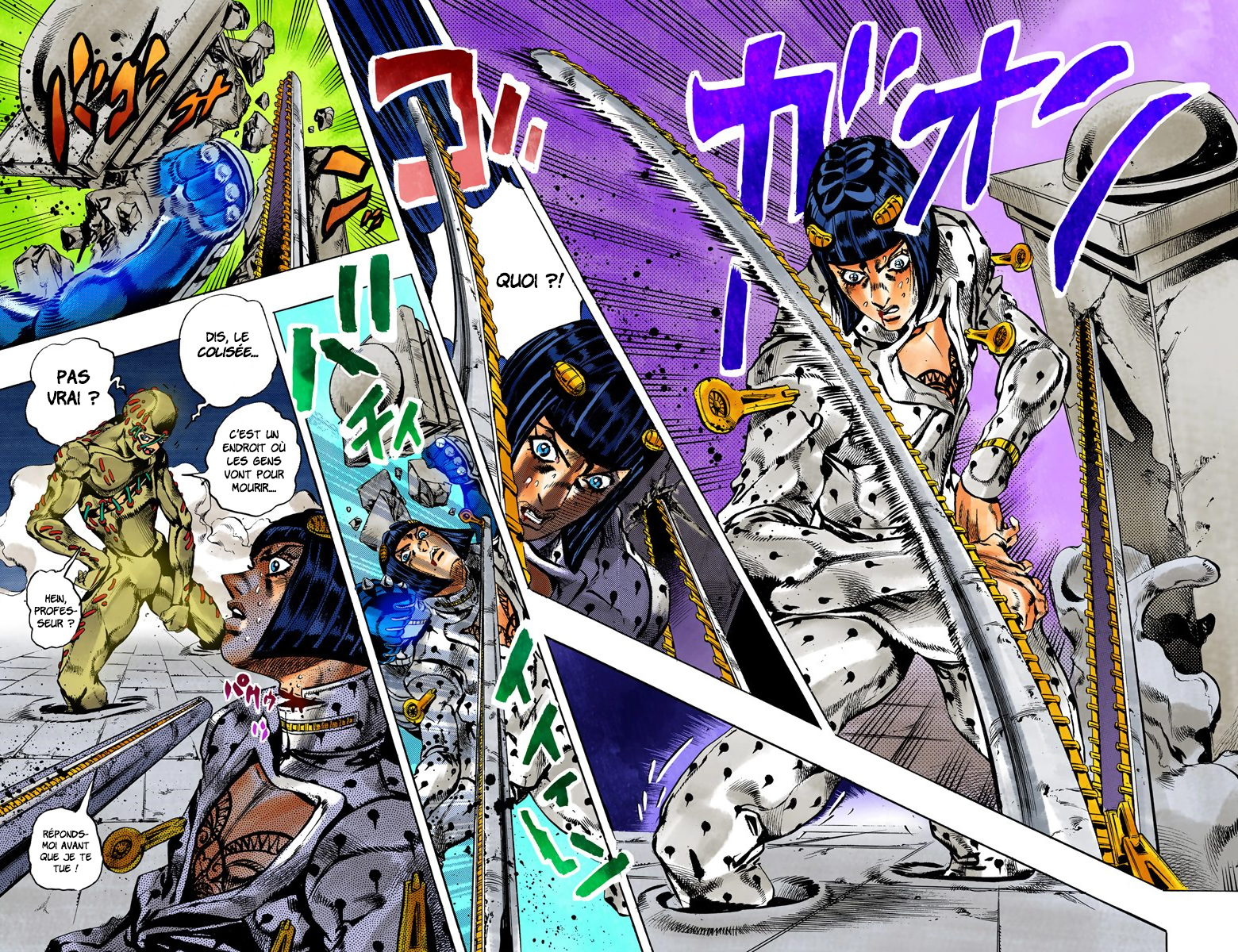 Read Golden Wind _ JoJo's Bizarre Adventure Partie 5 (Couleurs) FR Manga Online