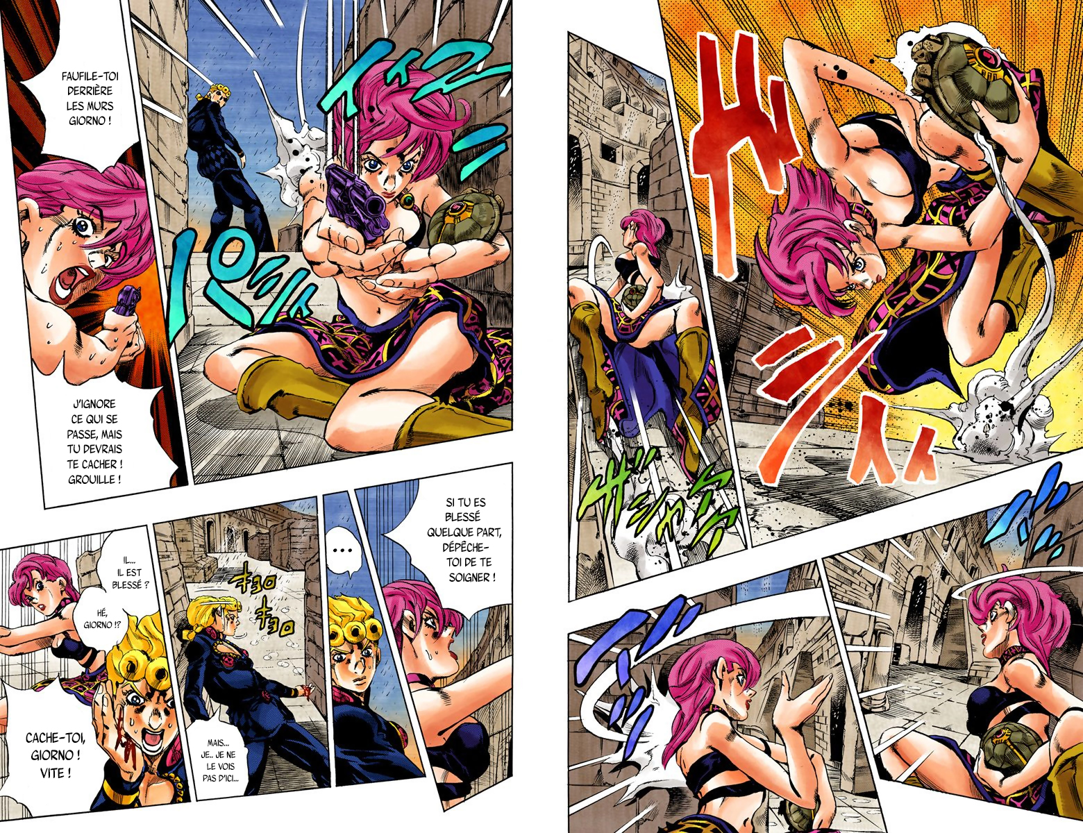 Read Golden Wind _ JoJo's Bizarre Adventure Partie 5 (Couleurs) FR Manga Online