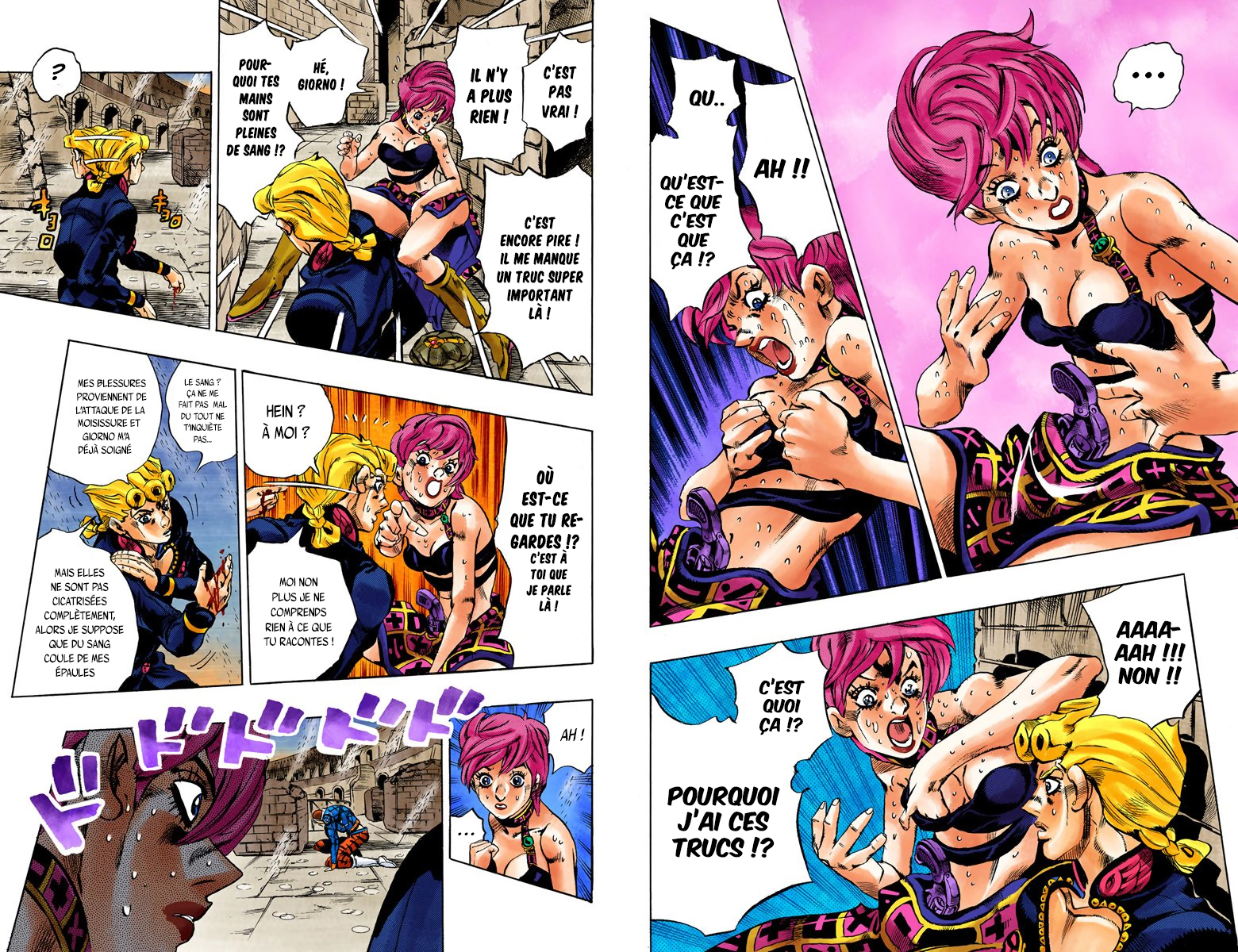 Read Golden Wind _ JoJo's Bizarre Adventure Partie 5 (Couleurs) FR Manga Online
