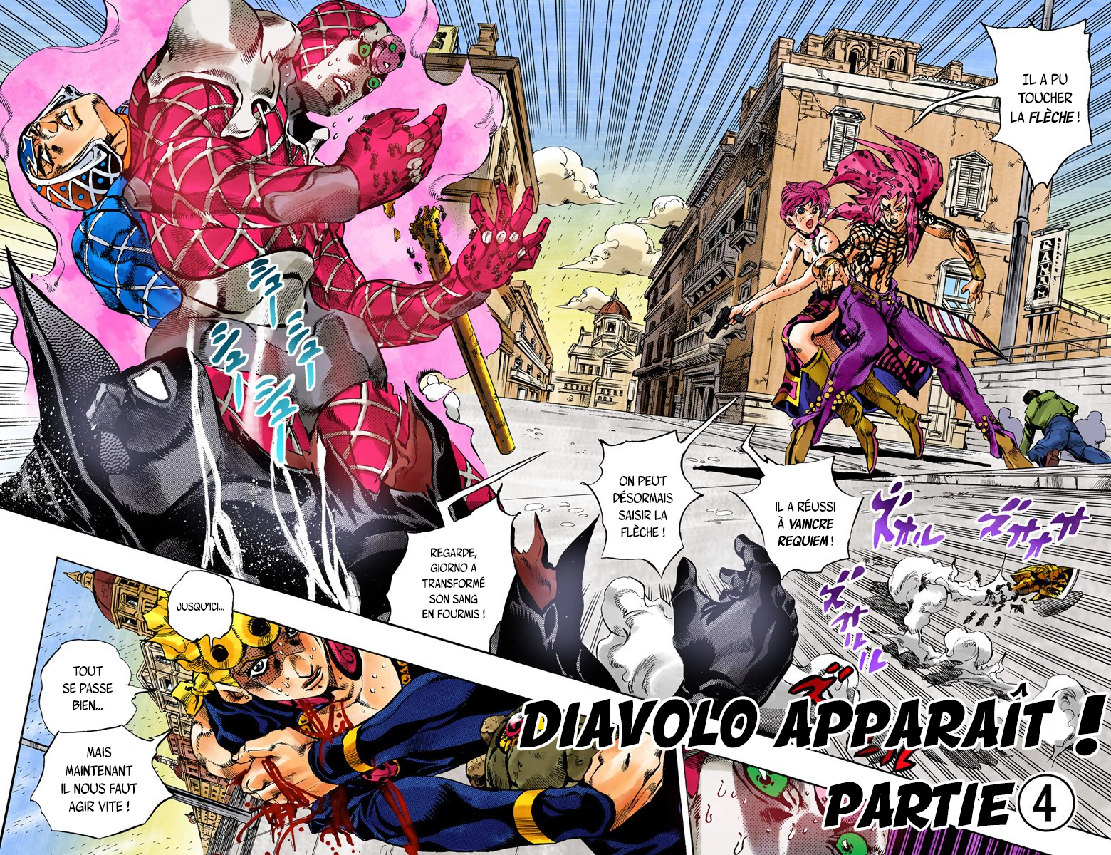 Read Golden Wind _ JoJo's Bizarre Adventure Partie 5 (Couleurs) FR Manga Online