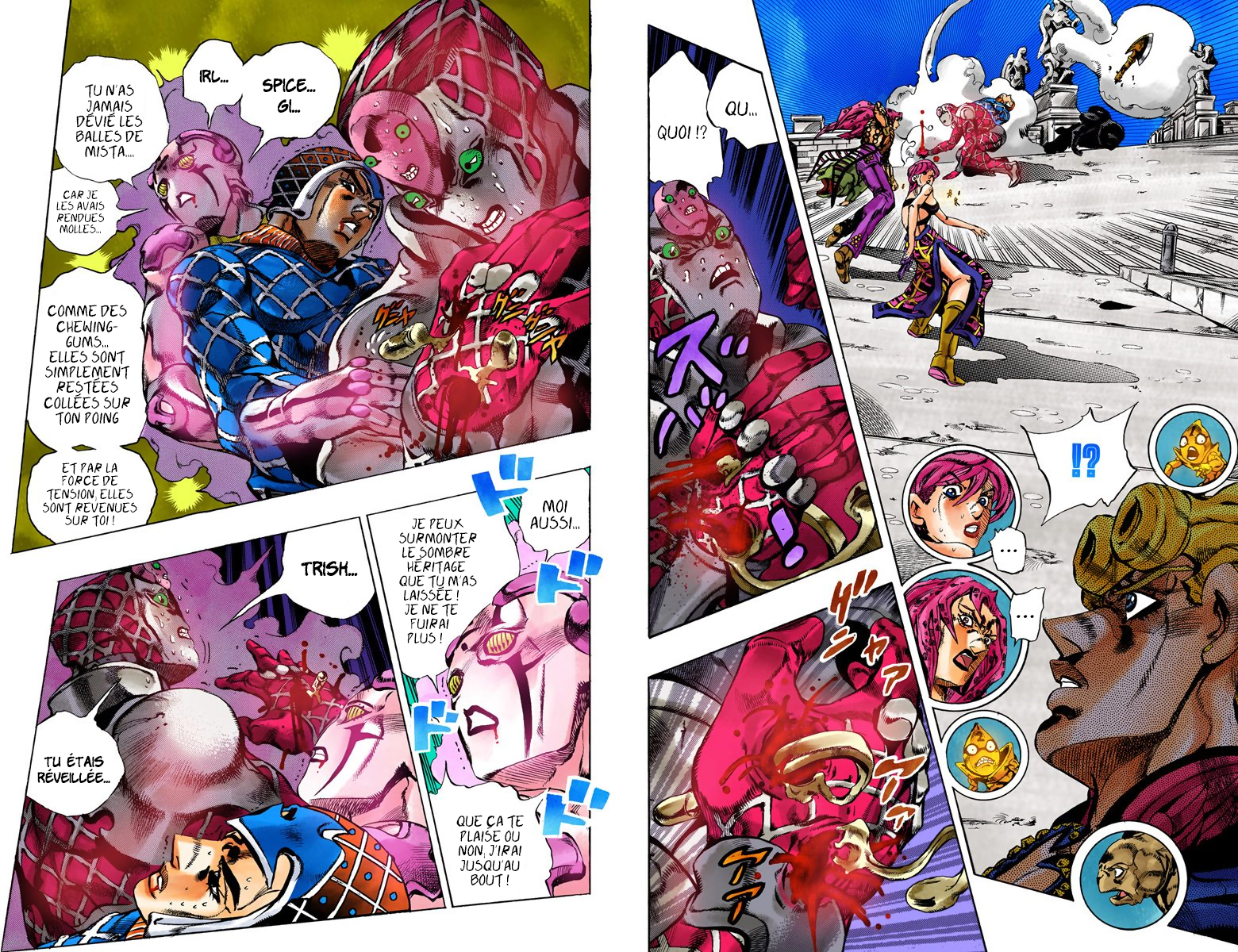 Read Golden Wind _ JoJo's Bizarre Adventure Partie 5 (Couleurs) FR Manga Online